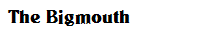 The Bigmouth
